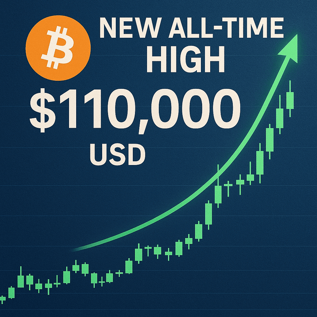 $110,000 - Bitcoin Hits a New All-Time High